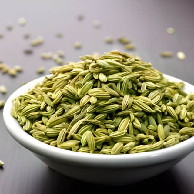 GREEN FENNEL SEEDS (GREEN VARIYALI)